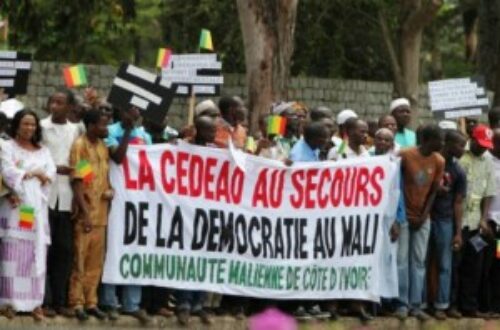Article : Les maliens de Côte d’Ivoire contribuent à l’effort de guerre
